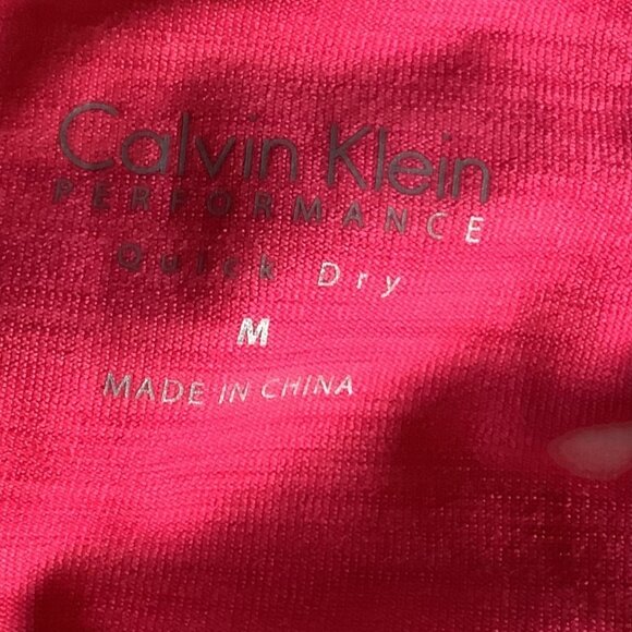 Calvin Klein Performance Quick Dry Womens Pink Hooded Long Sleeve Ruched Top M - Picture 3 of 11